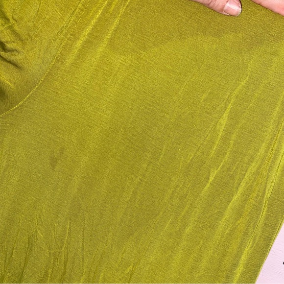 Flawed Tencel Lounge Pants Women’s XL Vibrant Mustard Green - Picture 11 of 15